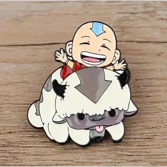 Nickelodeon Avatar the Last Airbender Aang and Appa Enamel Pin - Picture 2 of 4